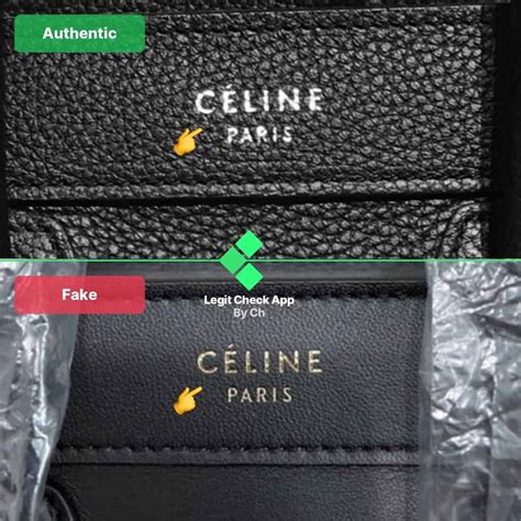 fake celine bag vs real|celine bag replicas.